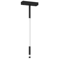 Lampy sufitowe - Wisząca lampa futurystyczna ALHA 9069 Shilo LED 15W LED 3000K czarna - miniaturka - grafika 1