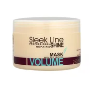 Maski do włosów - Stapiz Sleek Line Repair & Shine VOLUME Maseczka Hair 250ml 790 - miniaturka - grafika 1