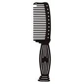 Pozostałe akcesoria fryzjerskie - Y.S. Park, pędzel do rozprowadzania farby, model 606, czarny - miniaturka - grafika 1