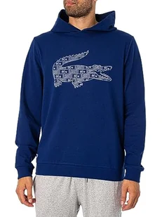Lacoste Piżama Top, Metylen/Biały, XL - Koszulki i topy damskie - miniaturka - grafika 1