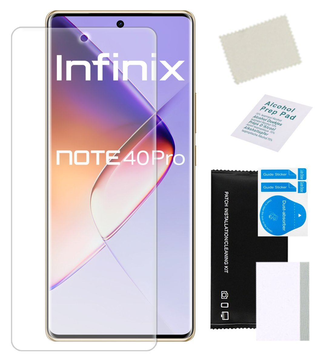 Folia ochronna do Infinix Note 40 Pro na ekran hydrożelowa mocna trwała TPU