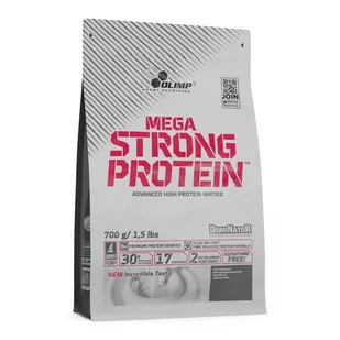 Olimp Mega Strong Protein™ - 700 g - Truskawka - Odżywki białkowe - miniaturka - grafika 1