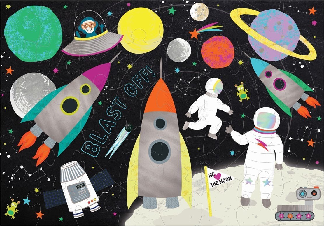 Rock Dėlionė, Kosmosas, 40 det.