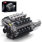 Klocki - KLOCKI MOULD KING 10250 SILNIK LEXUS LR V10 ENGINE & GEARBOX 1834 EL. - miniaturka - grafika 1