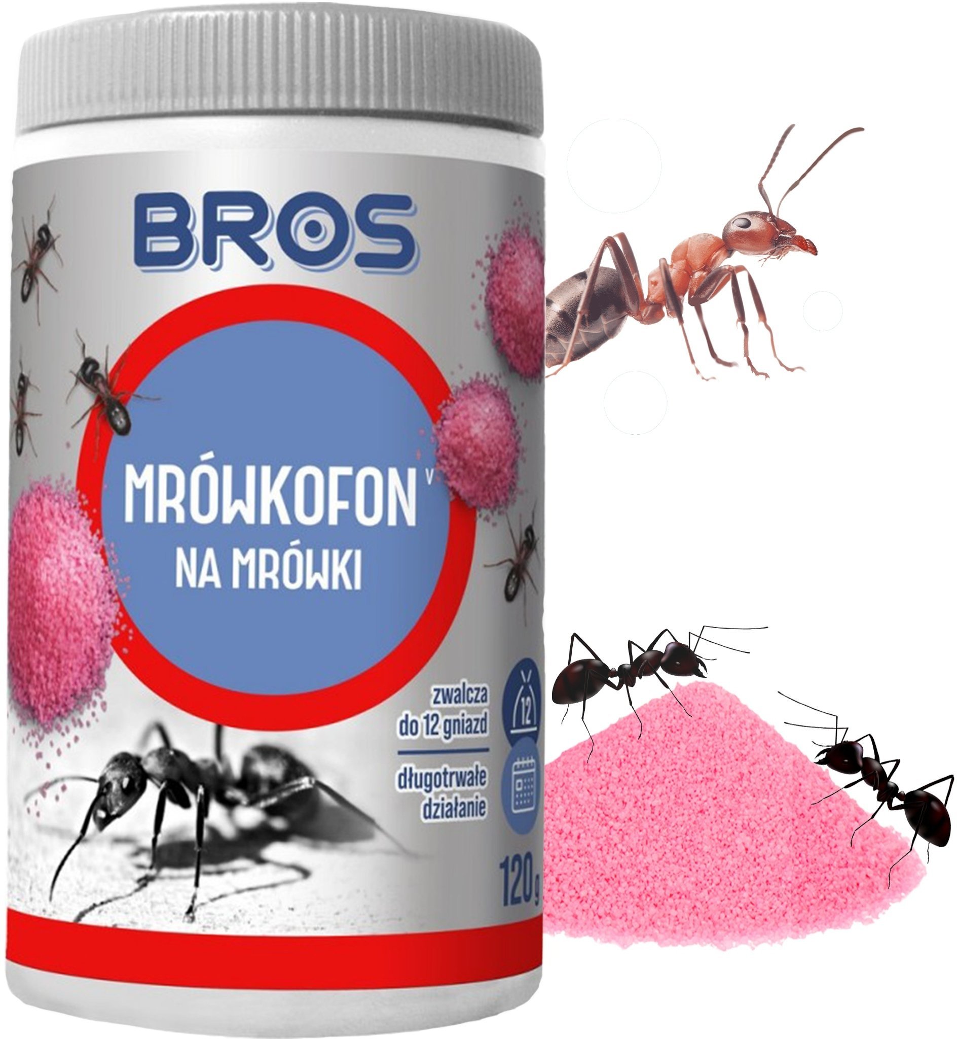 Bros - Mrówkofon - środek na mrówki 120g
