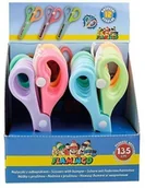 Nożyczki - Art&Fun Nożyczki z odbojnikiem 13,5cm 12szt - miniaturka - grafika 1