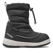 Buty dla chłopców - Śniegowce Viking Toasty Pull-On Warm Gtx GORE-TEX 3-94015-2 Czarny - miniaturka - grafika 1