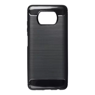 Forcell Futerał CARBON do XIAOMI POCO X3 czarny - Etui i futerały do telefonów - miniaturka - grafika 1
