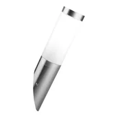 Lampy ogrodowe - Inspire Kinkiet zewnętrzny Bergen E27 IP44 srebrny - miniaturka - grafika 1