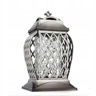 Lampiony i znicze - Znicz Kapliczka Ażur srebro 34cm - miniaturka - grafika 1