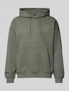 Bluza z kapturem i kieszenią kangurką model ‘AARON’ - Koszulki męskie - miniaturka - grafika 1