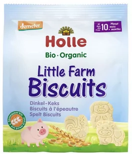 Holle Bio Keksy Orkiszowe Mała Farma, 100g, Holle BIO - Przekąski dla dzieci - miniaturka - grafika 1
