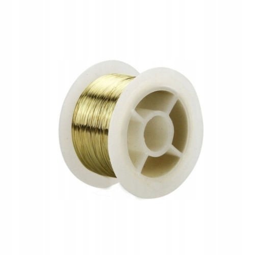 Drut molibdenowy 0,10mm pozłacany do serwisu GSM