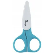 Inne akcesoria do pielęgnacji dzieci - Bo Jungle Nożyczki Dla Niemowlaka Obłe Z Zatyczką - miniaturka - grafika 1