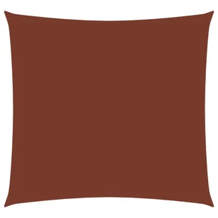 vidaXL Prostokątny żagiel ogrodowy, tkanina Oxford, 2,5x3 m, terakota 135370 - Parasole ogrodowe - miniaturka - grafika 1