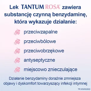 Angelini Tantum Rosa 10 saszetek 4788101 - Układ moczowy i płciowy - miniaturka - grafika 2