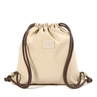 Torby szkolne - La Millou - PLECAK - WOREK GUMOWY - BEIGE - miniaturka - grafika 1