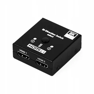 Switch Hdmi 2.1 2X1 Splitter 1X2 8K Dwukierunkowy - Kable - miniaturka - grafika 1
