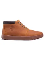 Botki męskie - Timberland Trzewiki Ashwood Park Wp TB0A2DSC231 Brązowy - miniaturka - grafika 1