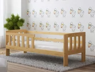 Łóżka dla dzieci i młodzieży - Łóżko dziecięce drewniane ALA 160X70 sosna - miniaturka - grafika 1