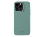 Etui i futerały do telefonów - Holdit Silicone Case iPhone 13 Pro Moss Green - miniaturka - grafika 1