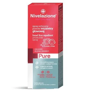 Nivelazione Skin Therapy NIVELAZIONE Skin Therapy PURE Spray ochronny przeciw wszawicy głowowej NIM0024 - Problemy skórne - miniaturka - grafika 1