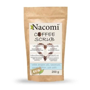 Nacomi Kawowy peeling do ciała 200g - Peelingi do ciała - miniaturka - grafika 2