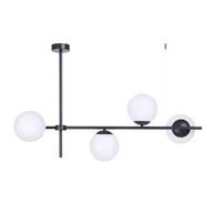 Lampy sufitowe - Kaja ALFRED OLSZEWSKI Czarno-biała lampa sufitowa w nowoczesnym stylu K-4736 z serii VUELTA - miniaturka - grafika 1