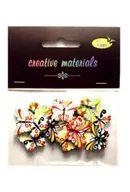 Zabawki kreatywne - Guziki ozdobne Motyle 3 24x17mm 15szt - miniaturka - grafika 1