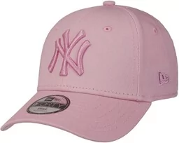 Czapki i chusty sportowe męskie - Czapka 9Forty Kids League Yankees by New Era, różowy, Youth (52-56 cm) - grafika 1