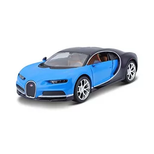 Maisto 31514 Bugatti Chiron Niebiesko-czarny - Samochody i pojazdy dla dzieci - miniaturka - grafika 1