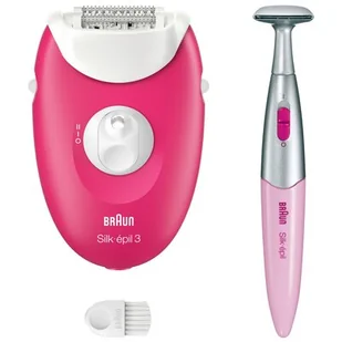 Depilator Braun Silk-Epil 3 SE3-202 - Depilatory i golarki damskie - miniaturka - grafika 1