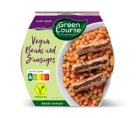 Szybkie dania obiadowe - Green Course Fasola z wegańską alternatywą kiełbasy 300 g - miniaturka - grafika 1