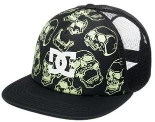 czapka ęca DC GAS STATION TRUCKER YOUTH XKYK GLOW SKULLY - Czapki dla dzieci - miniaturka - grafika 1
