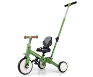 Rowerki trójkołowe - Milly Mally Rowerek 5w1 Optimus Max Green - miniaturka - grafika 1