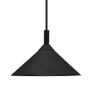 Zwieszana lampa sypialniana no.Ai 5166 Shilo metalowa czarna - Lampy sufitowe - miniaturka - grafika 1