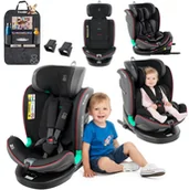 Foteliki samochodowe - FOTELIK SAMOCHODOWY OBROTOWY TR CZARNO-SZARY - miniaturka - grafika 1