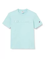 Koszulki męskie - Champion T-shirt męski, jasnoniebieski (Prb), XXL - miniaturka - grafika 1