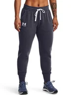 Spodnie sportowe damskie - Under Armour Spodnie dresowe w kolorze fioletowym - miniaturka - grafika 1