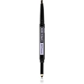 Kredki do oczu - Maybelline Express Brow Duo Duo Dark Brown 04 - miniaturka - grafika 1