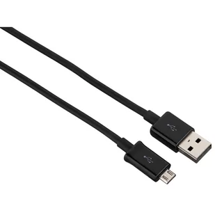Hama Kabel USB microUSB 0.9m Czarny 000201750000 - Kable USB - miniaturka - grafika 4
