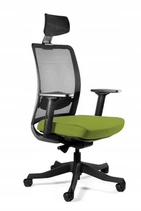 Fotel biurowy, krzesło biurowe Fotel biurowy, ergonomiczny, Anggun, olive, czarny - Fotele i krzesła biurowe - miniaturka - grafika 1