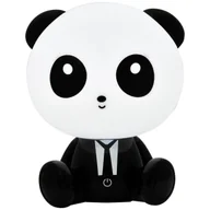 Lampy stojące - Dziecięca lampka nocna PANDA 327215 Polux LED 2,5W ściemnialna dotykowa biała czarna - miniaturka - grafika 1