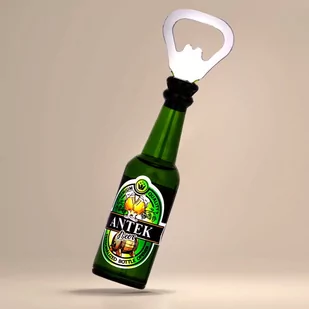 Magnes Butelka Otwieracz Imienny Piwo 3 - Korkociągi i otwieracze - miniaturka - grafika 1