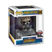 Figurki kolekcjonerskie - Funko POP, figurka Deluxe: Marvel, GOTG Ship - Rocket - miniaturka - grafika 1