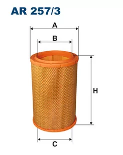 Filtron AR 257/3 FILTR POWIETRZA - Filtry powietrza - miniaturka - grafika 1