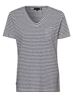 Koszulki i topy damskie - Superdry - T-shirt damski, niebieski|biały - grafika 1