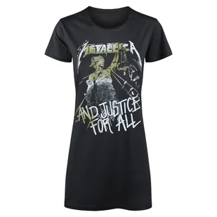 tunika METALLICA - AND JUSTICE FOR ALL ciemnoszara-M - Bluzki damskie - miniaturka - grafika 1