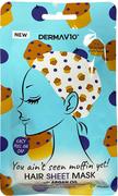 Maseczki do twarzy - Derma V10 odżywcza maska do włosów w płachcie z olejem arganowym - miniaturka - grafika 1