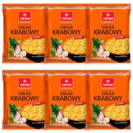 Dania dla dzieci - Vifon Zupa błyskawiczna smak krabowy 70 g x 6 sztuk - miniaturka - grafika 1